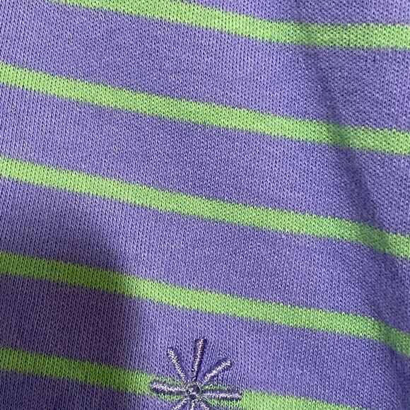Bundle of 2 Isaac Mizrahi Striped Pima Cotton Tees M - Picture 5 of 7